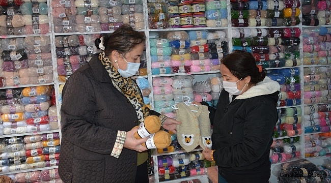 Sinop'ta pandemide örgüye talep arttı