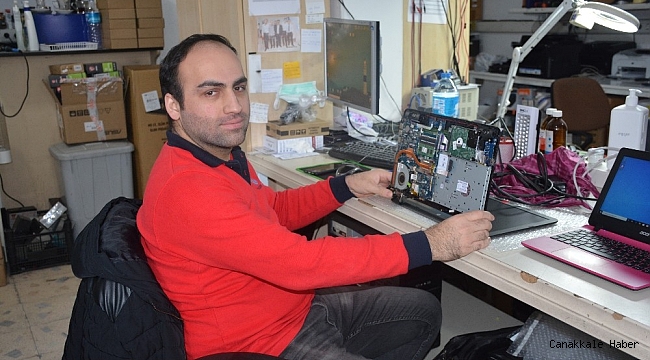 Sinop&#039;ta teknik servislerinin EBA mesaisi