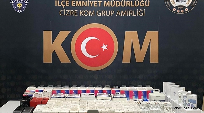 Şırnak&#039;ta uyuşturucu ve kaçakçılık operasyonu: 40 gözaltı