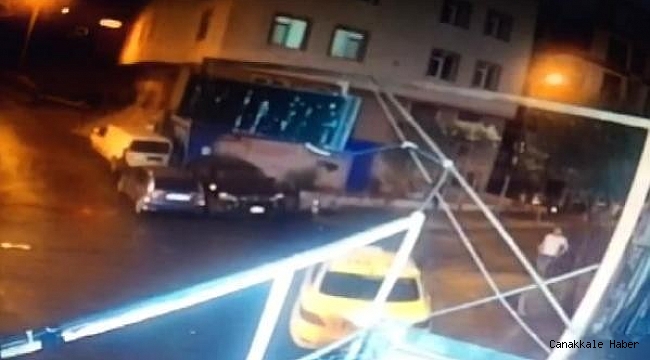 Şişli&#039;de cinayet anı kamerada