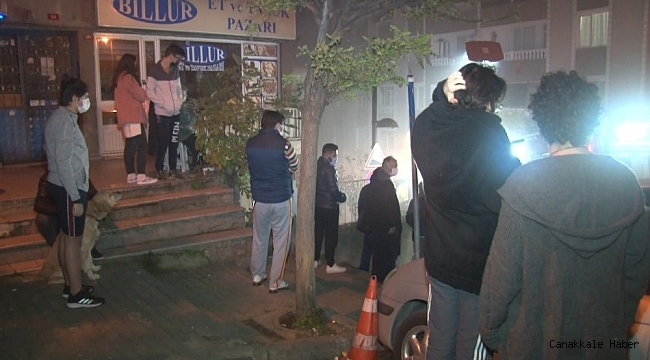 Şişli'de kumaş deposunda yangın çıktı, mahalleli sokağa döküldü