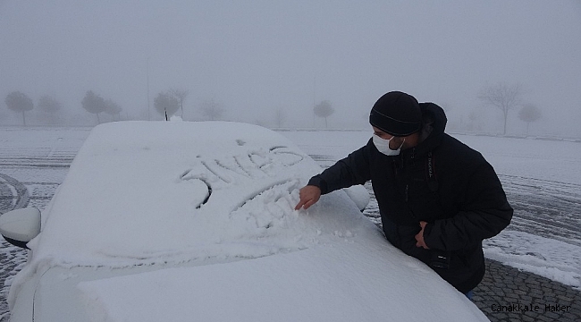 Sivas'ta yüksek kesimler beyaza büründü, görüş mesafesi 10 metreye kadar düştü