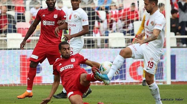 Sivasspor ile Antalyaspor 23. randevuda