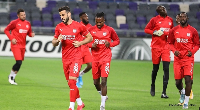 Sivasspor, Maccabi Tel Aviv maçına hazır