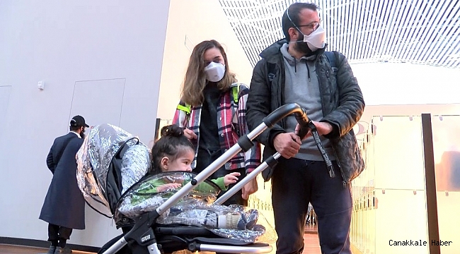 SMA hastası 1,5 yaşındaki Demir Ali, tedavi olmak üzere ABD&#039;ye gitti