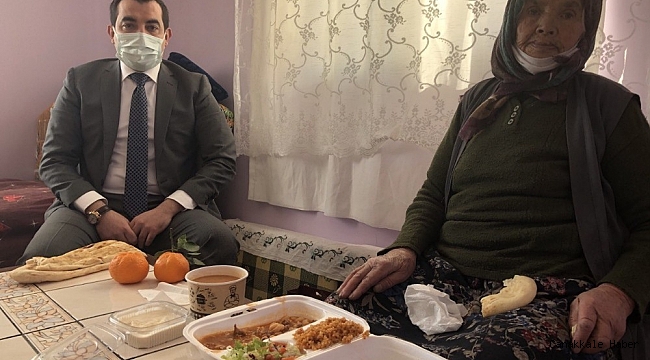 Soğuk kış günlerinde yaşlılar ve yardıma muhtaç vatandaşlar unutulmuyor