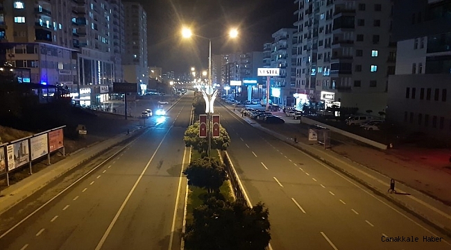 Sokağa çıkma kısıtlaması başladı, Mardin&#039;de yollar sessiz kaldı