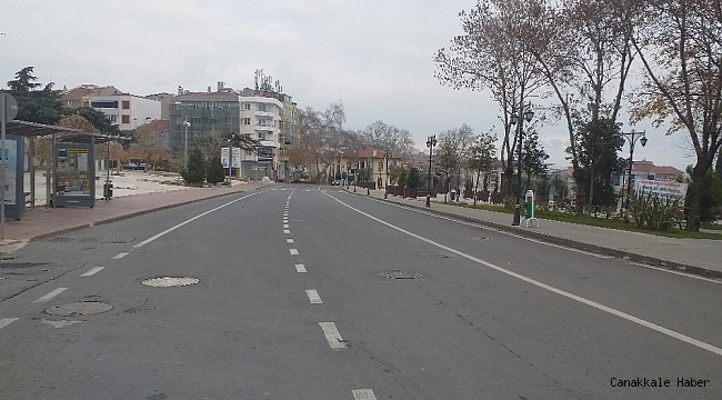 Sokaklarda sessizlik hakim