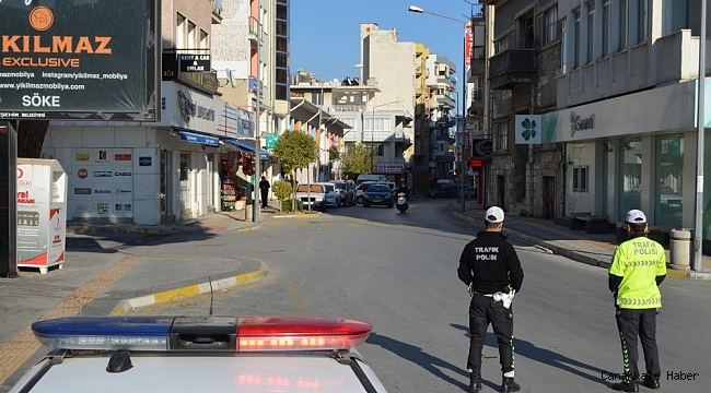 Söke&#039;de kısıtlamaya uymayan 16 kişiye cezai işlem uygulandı