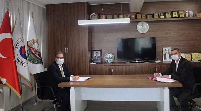 Söke&#039;de Ticaret Odası ve Ticaret Borsası ile Ziraat Bankası arasında işbirliği protokolü