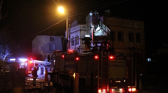 Şömine keyfi faciaya neden oluyordu