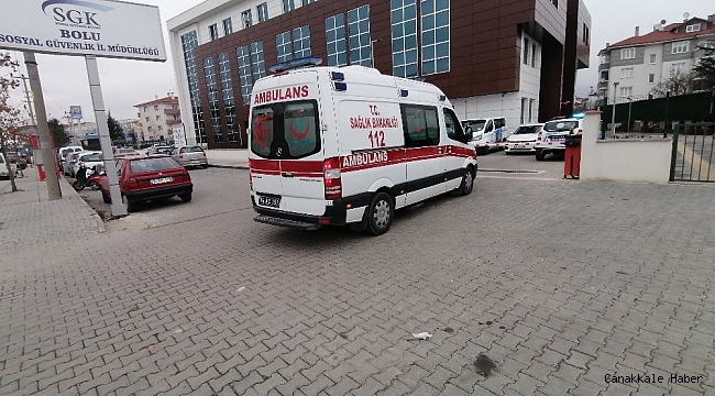 Sosyal Güvenlik Kurumu&#039;na girmeye çalışan korona virüs temaslısı yurda yerleştirildi