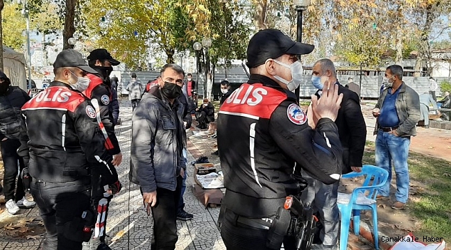 Sosyal mesafeye uymayanlara polis uyarısı