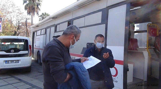 Stoklar tükenince minarelerden yapılan anonslarla kan toplandı