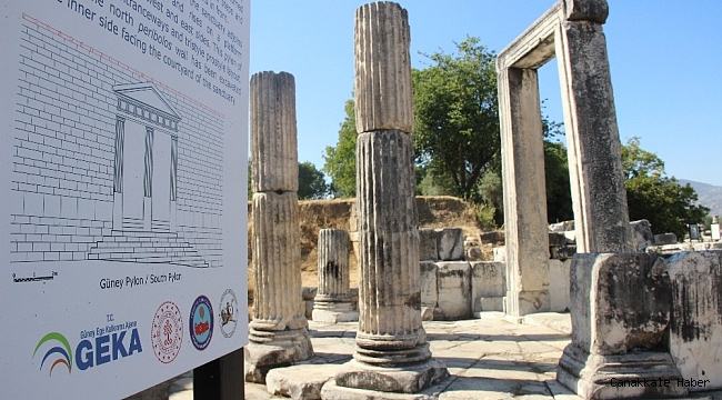 Stratonikeia Antik Kenti ve Lagina Kutsal Alanı GEKA Projeleri ile hayat buluyor