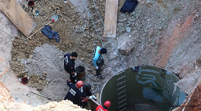 Su kuyusu açan 2 işçi toprak altında kaldı, kurtarma çalışması sürüyor
