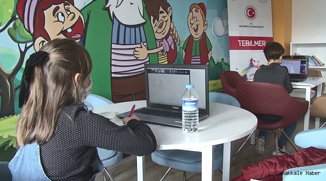 Sultanbeyli&#039;deki Tematik Bilgi Merkezleri, öğrenciler için EBA destek noktalarına dönüştürüldü