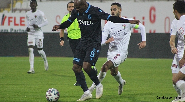 Süper Lig: A. Hatayspor: 0 - Trabzonspor: 1