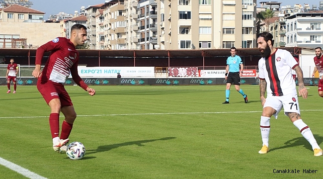 Süper Lig: A.Hatayspor: 1 - Fatih Karagümrük: 0