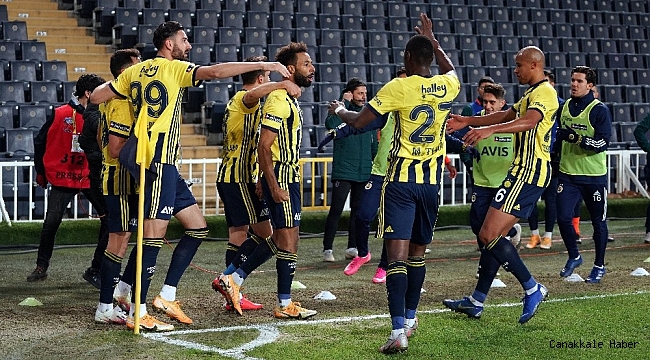 Süper Lig: Fenerbahçe: 1 - Medipol Başakşehir: 1