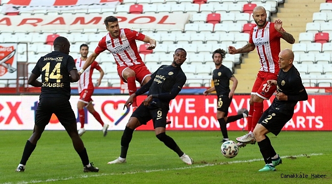 Süper Lig: Fraport TAV Antalyaspor: 1 - MKE Ankaragücü: 0