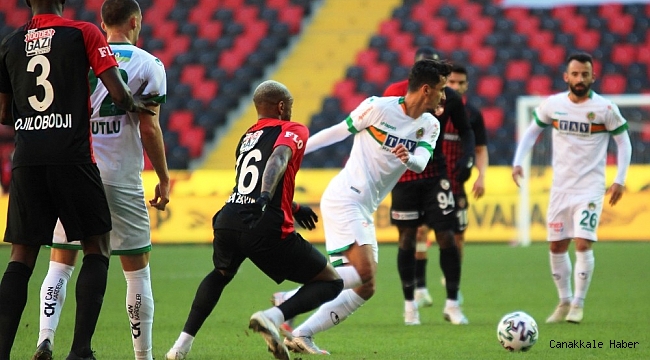 Süper Lig: Gaziantep FK: 2 - Aytemiz Alanyaspor: 1