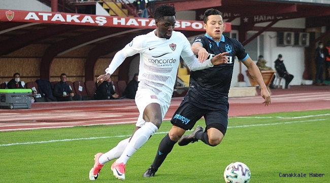 Süper Lig: Hatayspor: 0 - Trabzonspor: 0