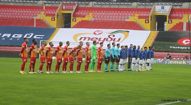 Süper Lig: Kayserispor: 0 - Trabzonspor: 0