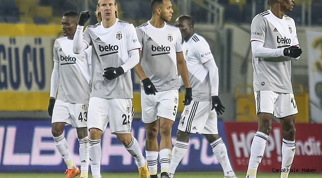 Süper Lig: MKE Ankaragücü: 0 - Beşiktaş: 1