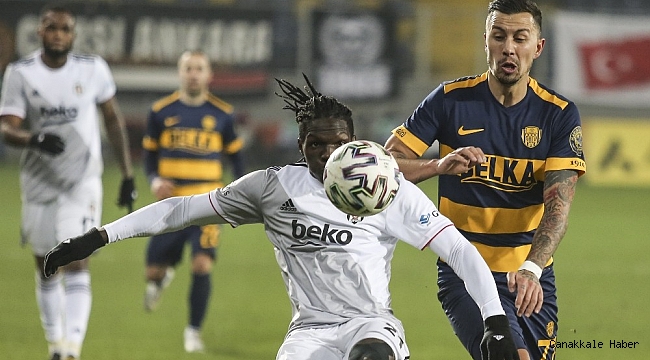 Süper Lig: MKE Ankaragücü: 0 - Beşiktaş:0