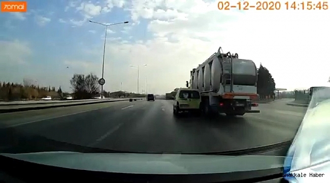 Sürücünün dikkatsizliği faciayla sonuçlanıyordu