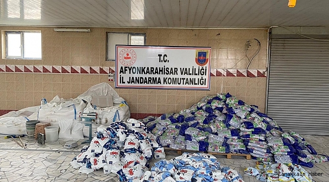 Taklitçilere jandarma baskını