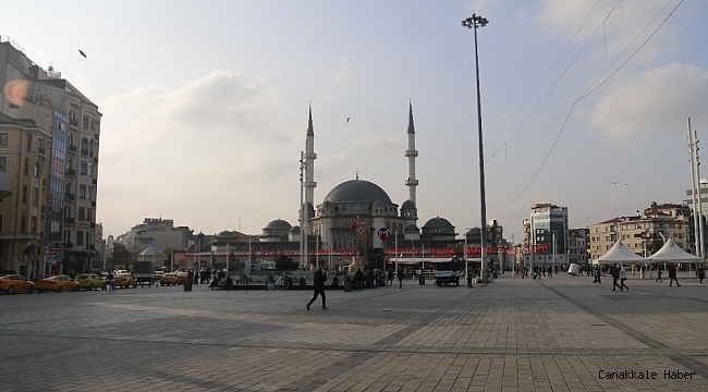 Taksim Camii&#039;nde sona yaklaşıldı