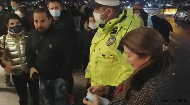 Taksim ve İstiklal Caddesi&#039;nde maske ve sigara denetimi