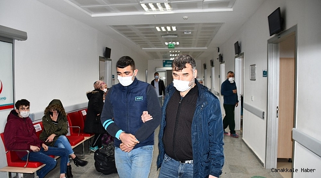 Tamire bırakılan otomobili soymak isterken suçüstü yakalandı