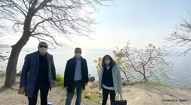 Tarım İl Müdürü Alkan, Erdek'i ziyaret etti