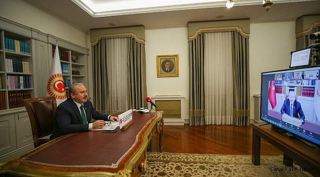 TBMM Başkanı Şentop: &quot;Dünyanın en gelişmiş ve zengin addedilen ülkeleri arasında &#039;maske savaşları&#039; yaşandı&quot;