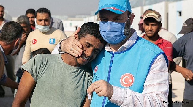 TDV, Suriye&#039;de 1753 aileyi sıcak yuvaya kavuşturdu