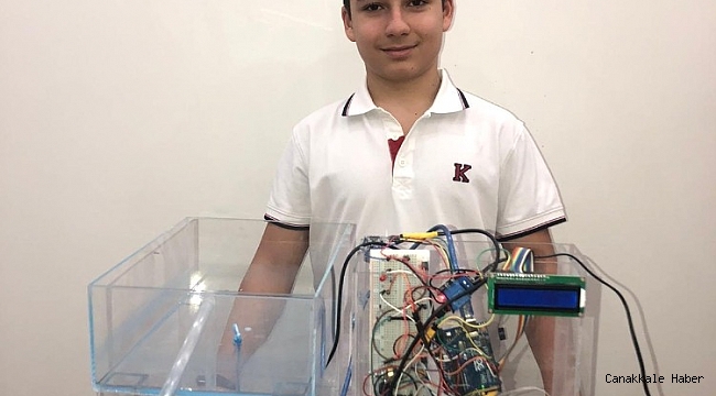 TED Ankara Koleji ortaokul öğrencisinin &quot;Su Taşkını Uyarı Sistemi&quot; projesine TÜBİTAK&#039;tan ödül