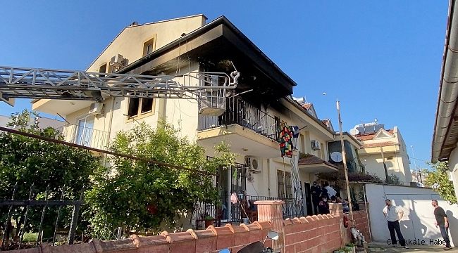 Tek başına yaşadığı evde yanarak öldü