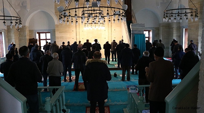 Tekirdağ camilerinde yağmur duası