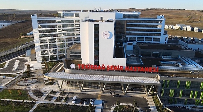 Tekirdağ Şehir Hastanesi hasta alımına başladı