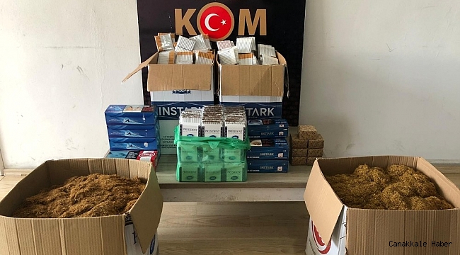 Tekirdağ&#039;da kaçak tütün operasyonu
