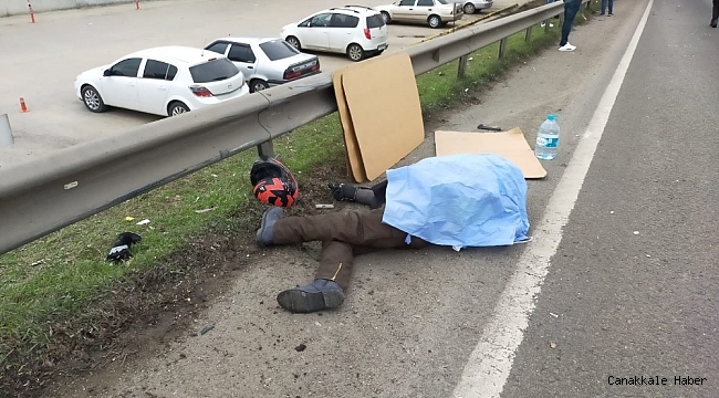 Tekirdağ&#039;da trafik kazası: 1 ölü, 1 yaralı