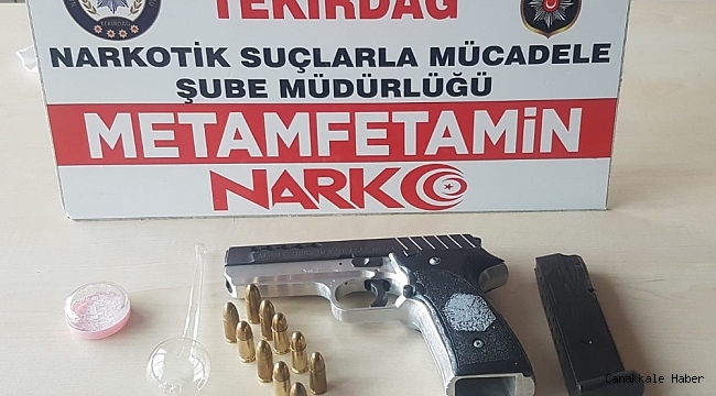 Tekirdağ&#039;da uyuşturucu operasyonu: 2 gözaltı