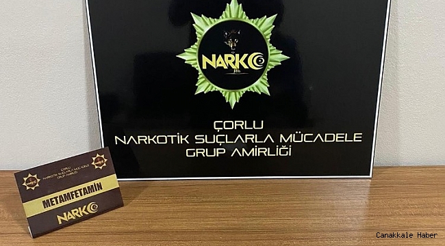 Tekirdağ&#039;da uyuşturucu operasyonu: 2 gözaltı