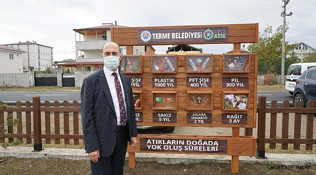 Terme Sıfır Atık Projesi&#039;nde öncü oluyor