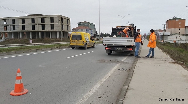 Ticari taksinin çarptığı yabancı uyruklu kişi hastanede hayatını kaybetti