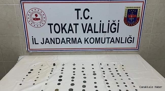 Tokat&#039;ta 127 parça tarihi eser ele geçirildi