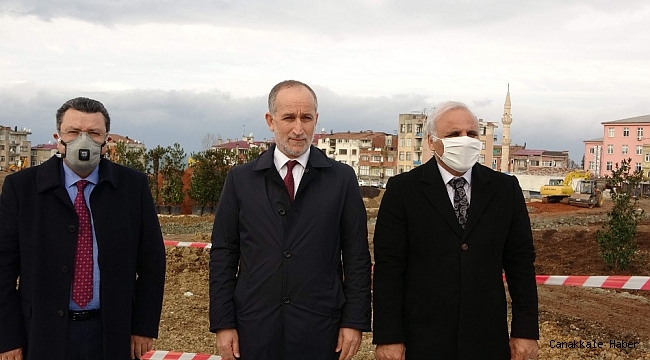 TOKİ Başkanı Bulut Hüseyin Avni Aker Stadı&#039;nın yerinde yapımı süren Millet Bahçesindeki çalışmaları inceledi